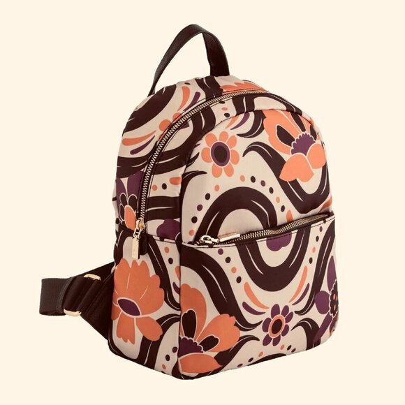 Carpisa  Back Pack RITA V3 - Rucksack black-multicolor Zip Top  Close - Picture 4 of 7